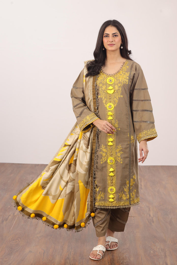 Design 11A - Sana Safinaz Muzlin Winter Stitched