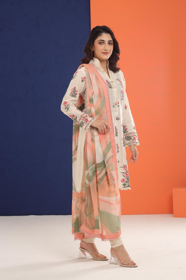 Design 10A - Sana Safinaz Muzlin Stitched