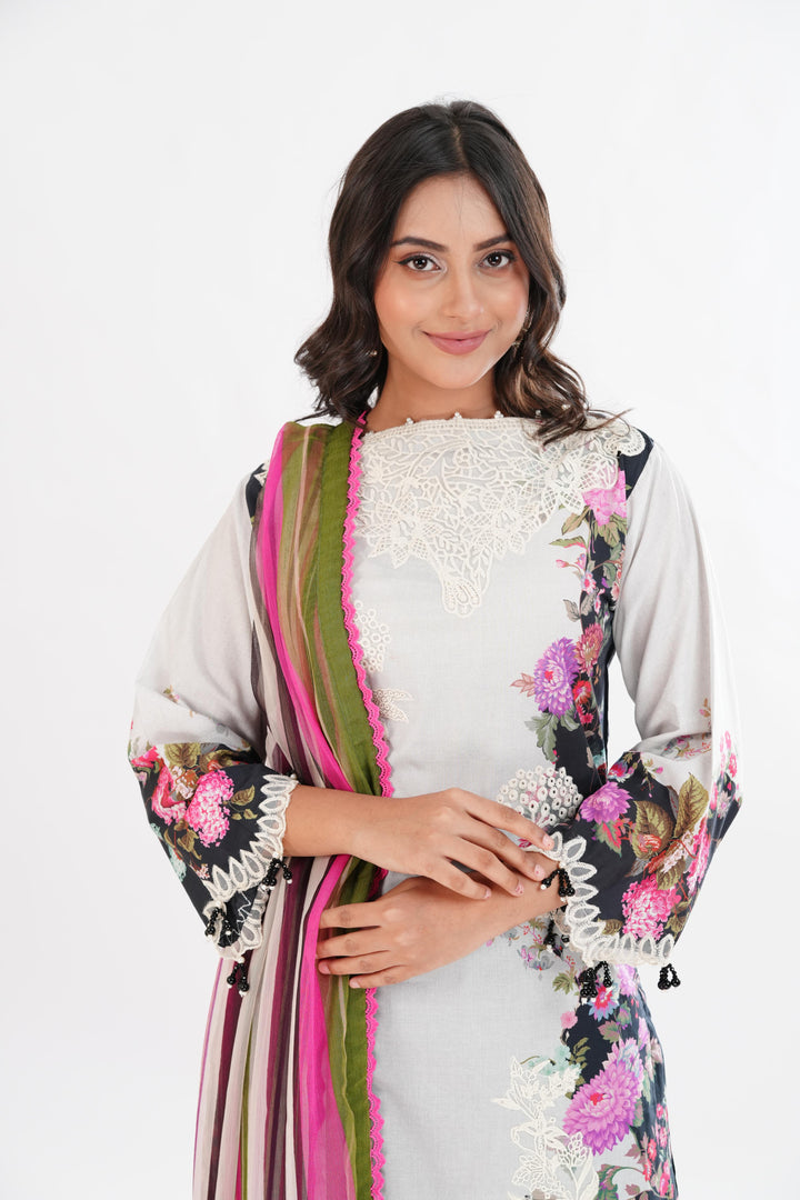 Design 22A - Sana Safinaz Muzlin Volume 1 '25 Stitched