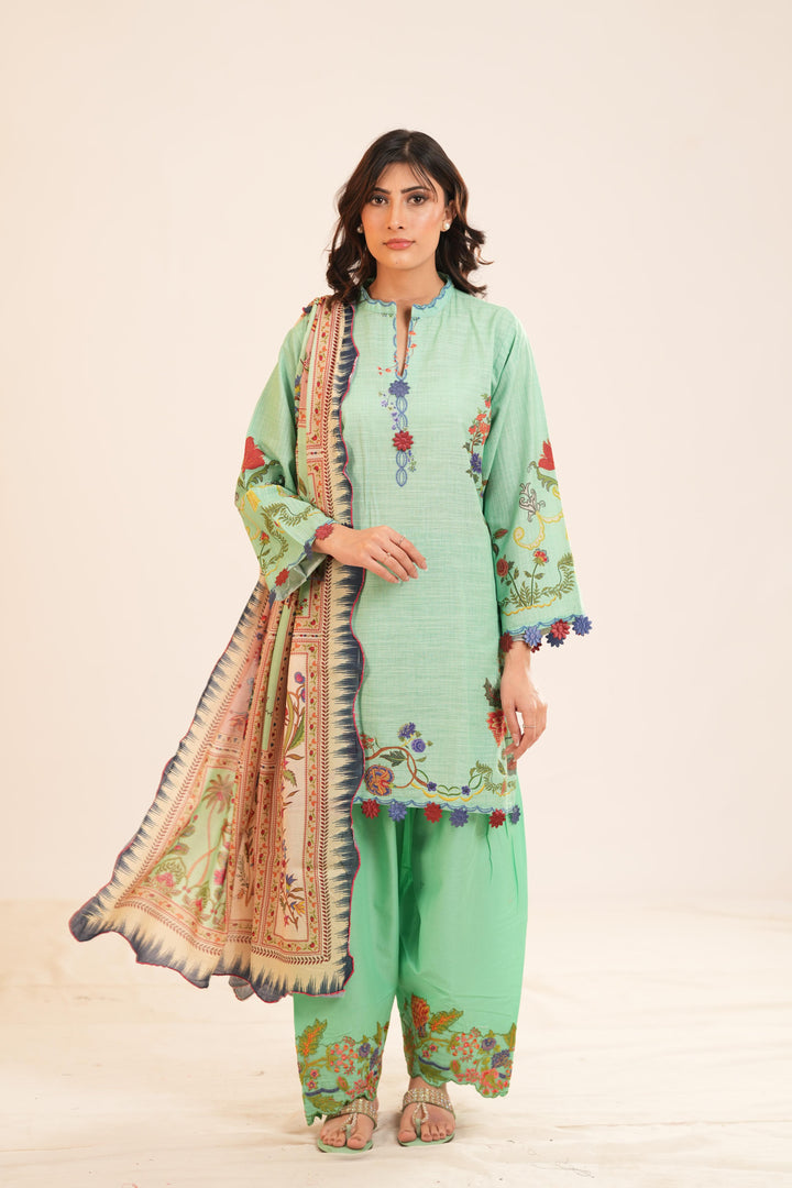 Design 4B - Sana Safinaz Muzlin Stitched