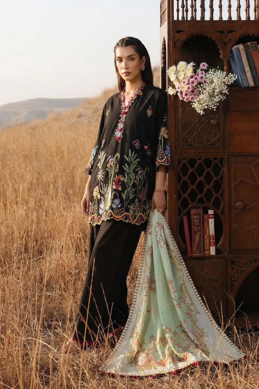 Design 1B - Sana Safinaz Muzlin Stitched