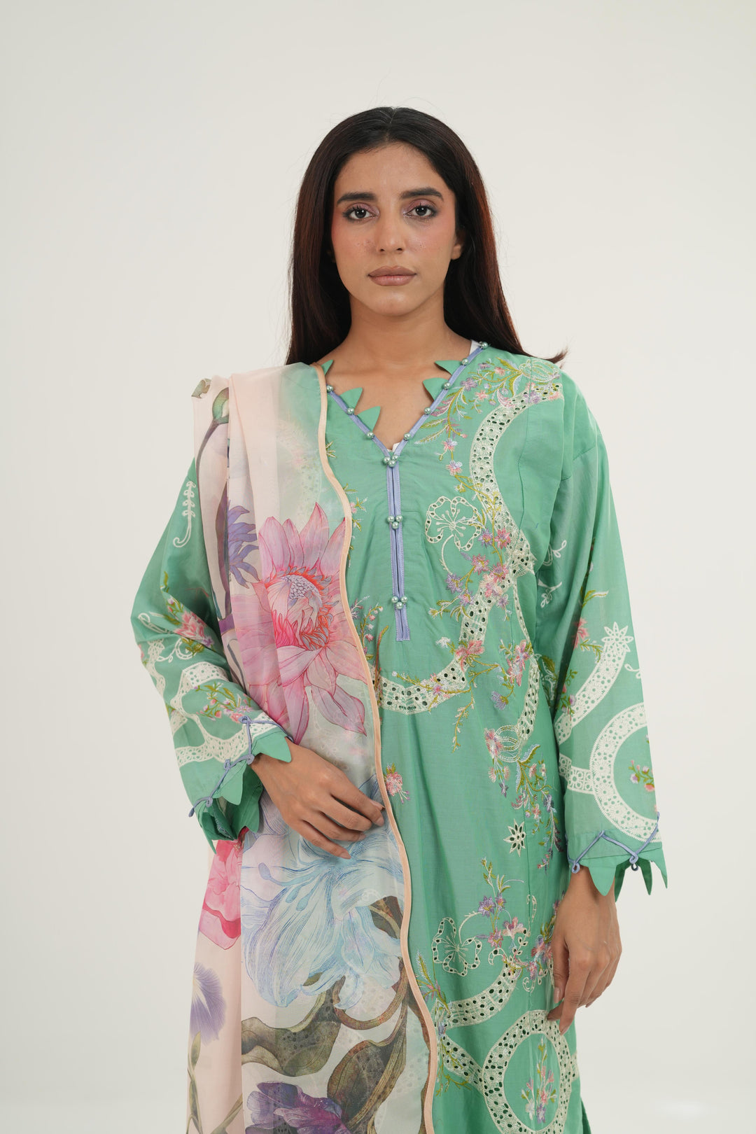 Design 4B - Sana Safinaz Muzlin Stitched