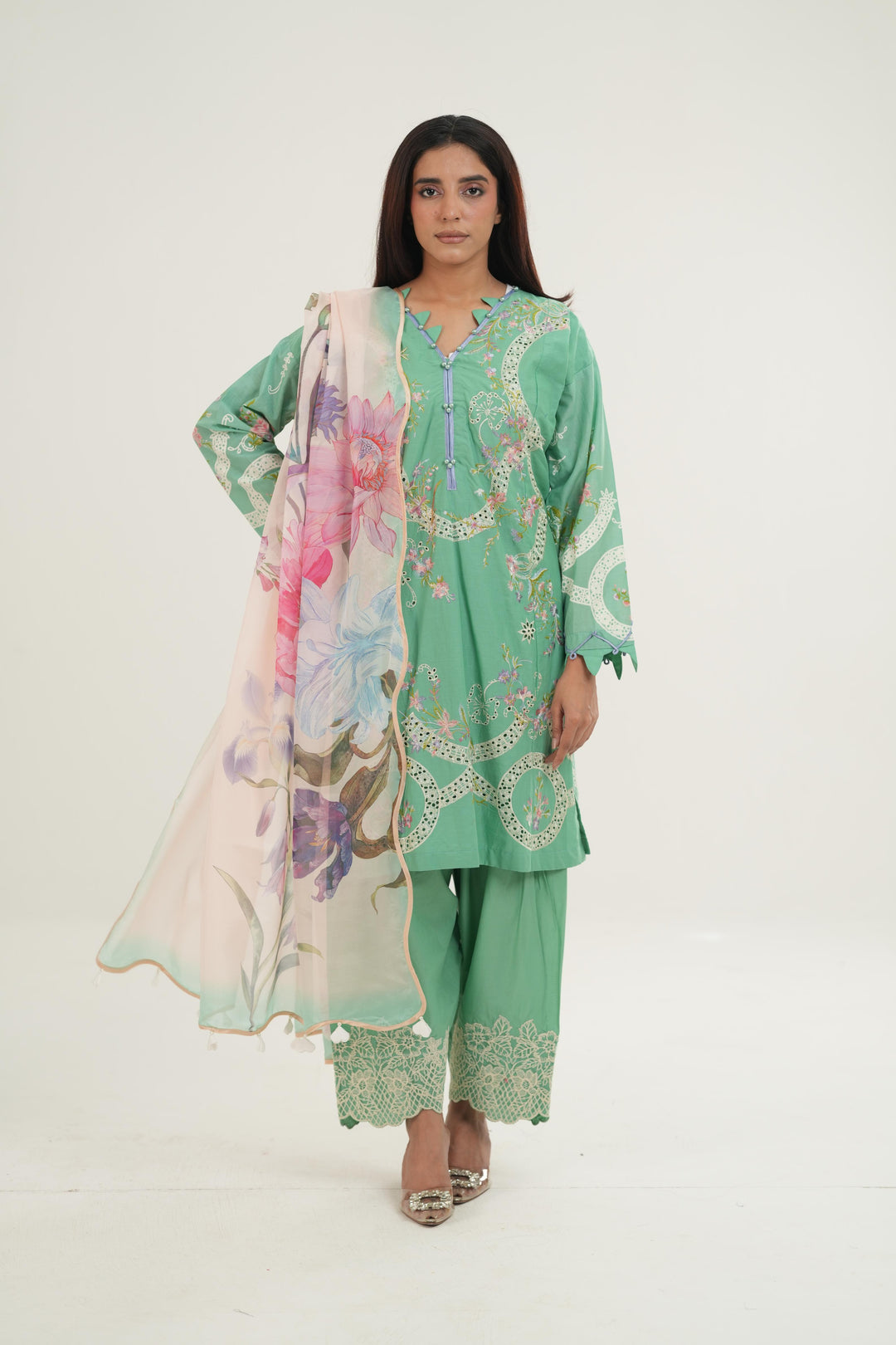 Design 4B - Sana Safinaz Muzlin Stitched