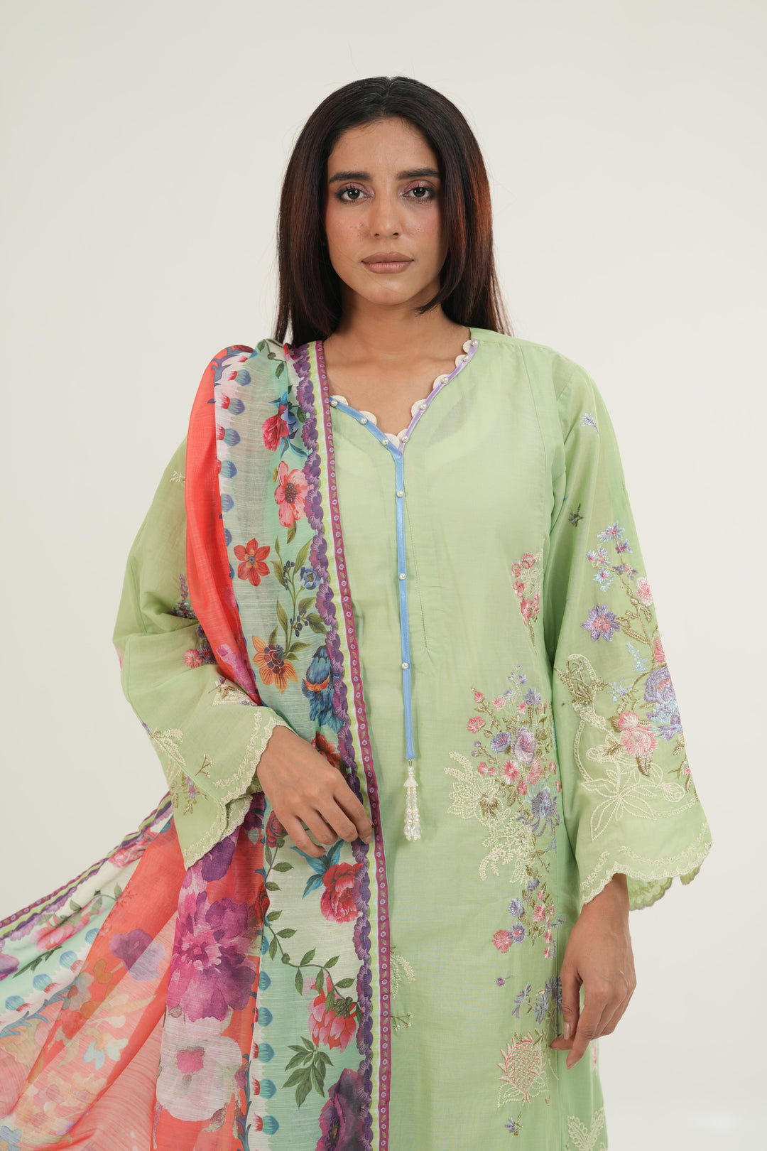 Design 5A - Sana Safinaz Muzlin Stitched