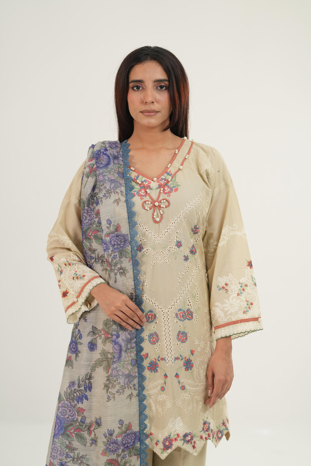 Design 7A - Sana Safinaz Muzlin Stitched