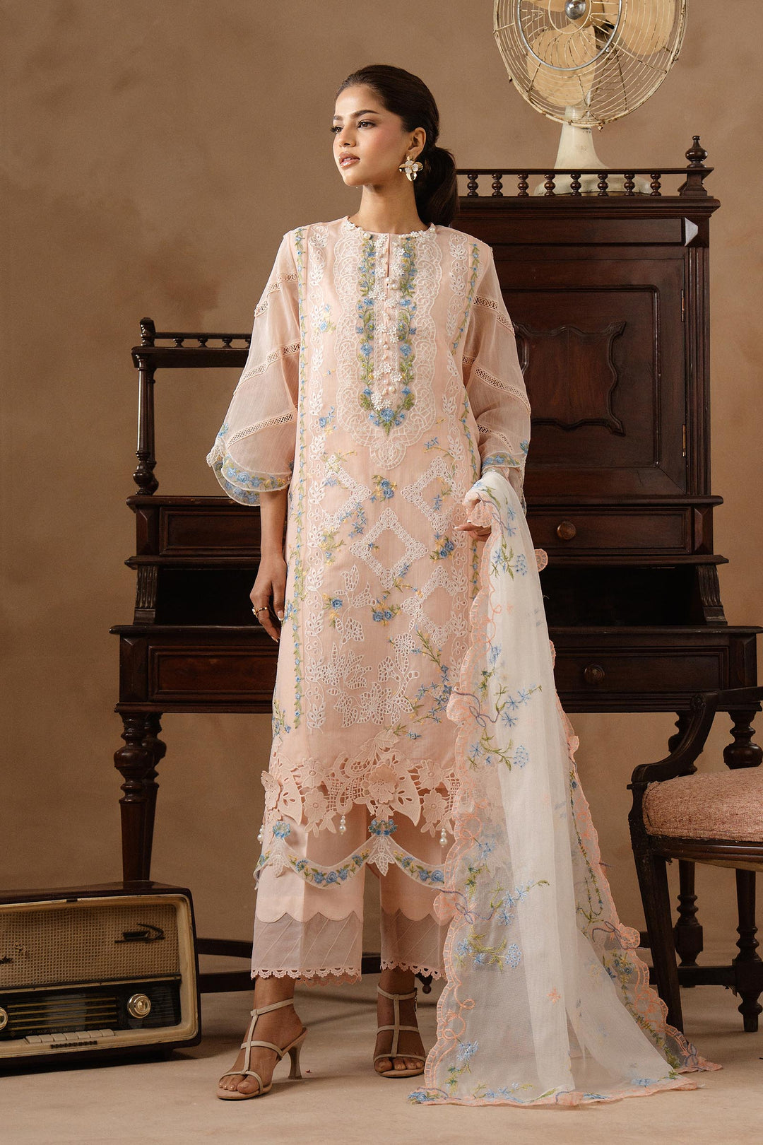 Design 9A - Sana Safinaz Muzlin Stitched