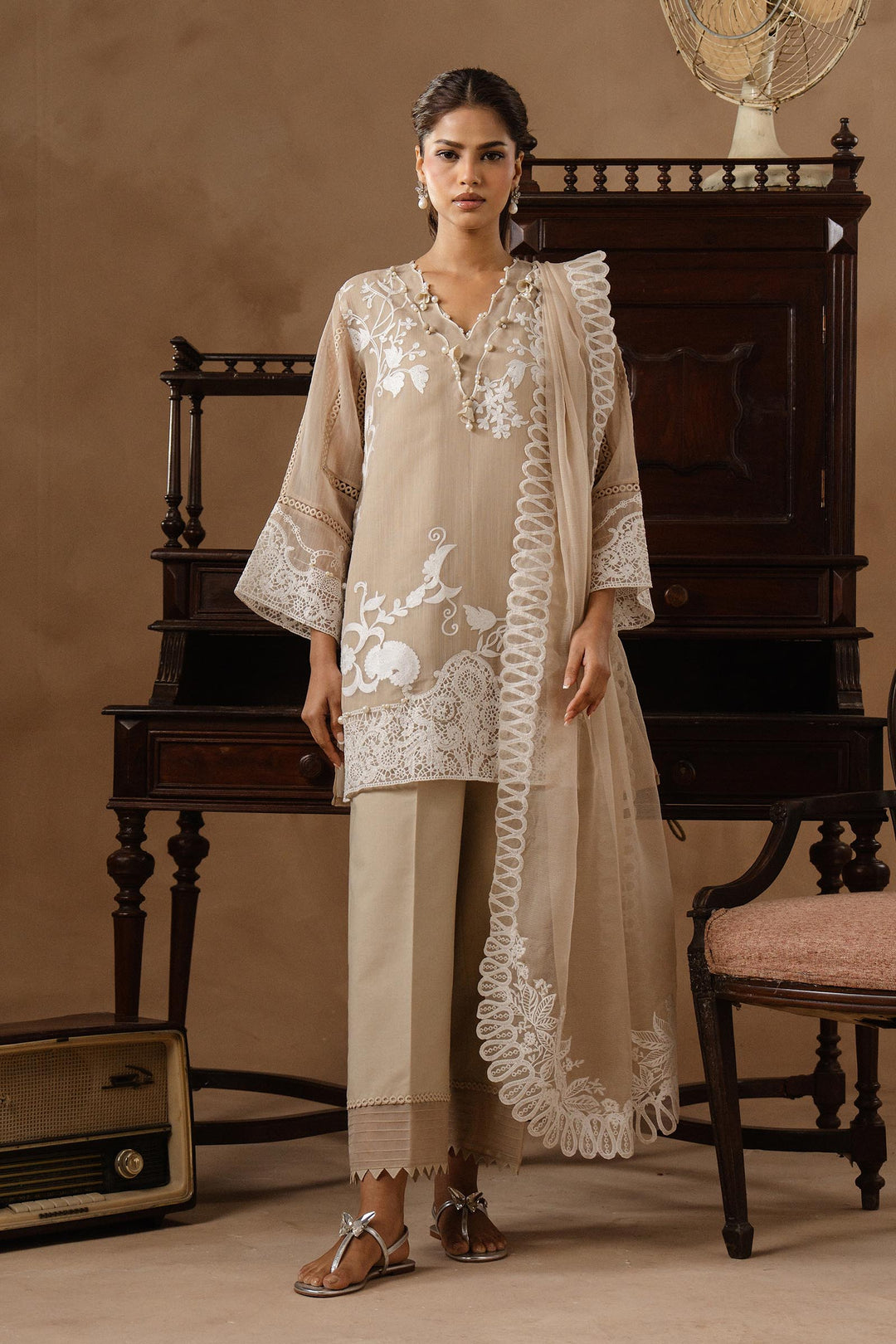 Design 12B - Sana Safinaz Muzlin Stitched