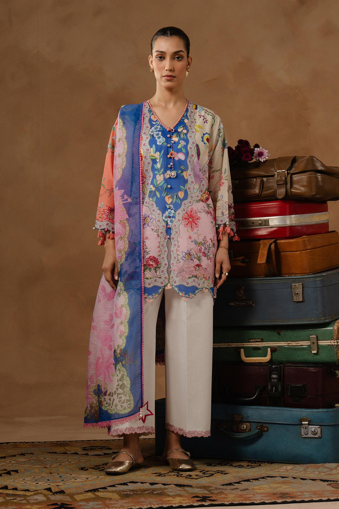 Design 13B - Sana Safinaz Muzlin Stitched