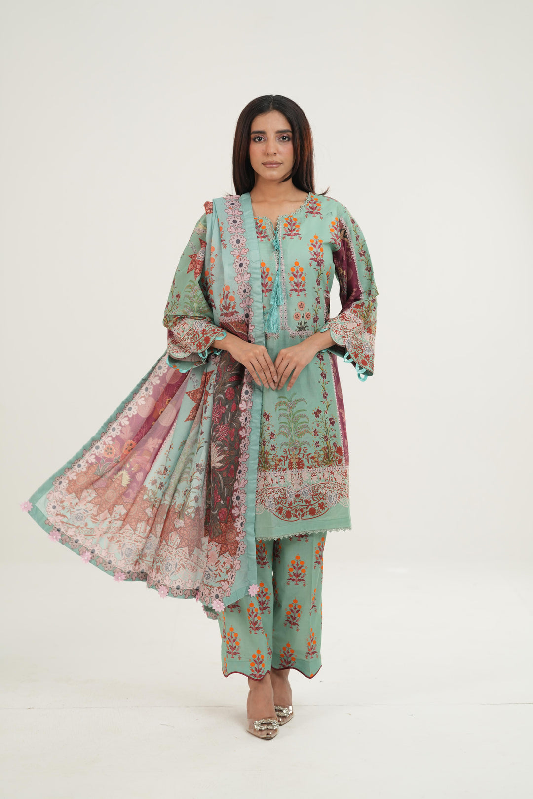 Design 14B - Sana Safinaz Muzlin Stitched