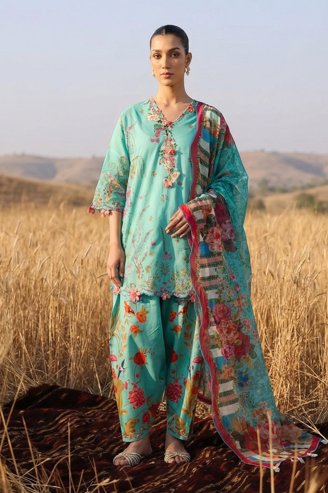 Design 15A - Sana Safinaz Muzlin Stitched
