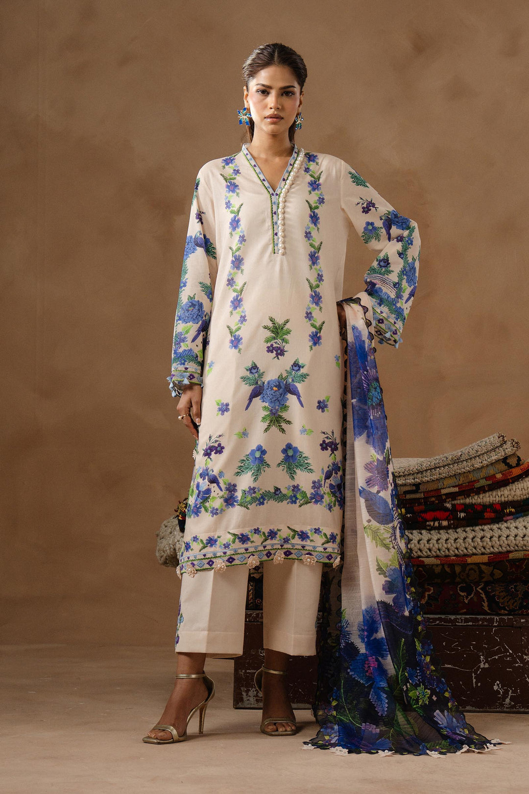 Design 16A - Sana Safinaz Muzlin Stitched