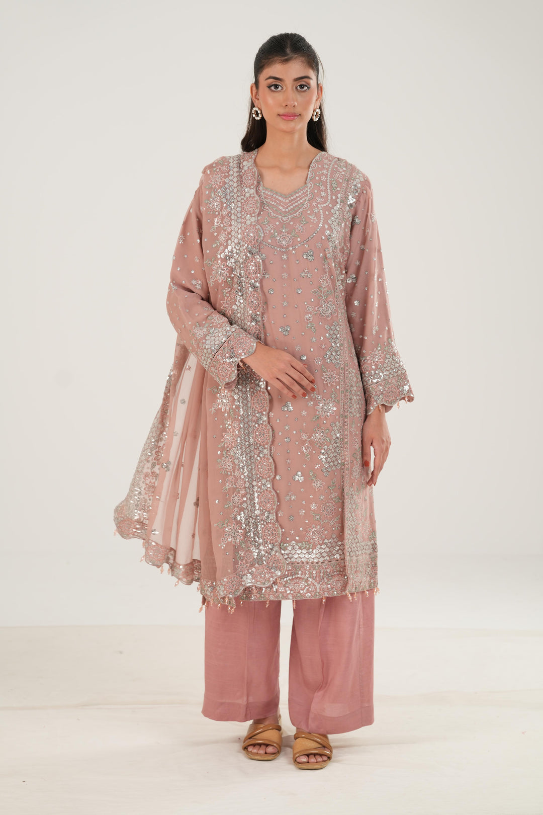 Mauve Light - Farasha Essence Formals Stitched