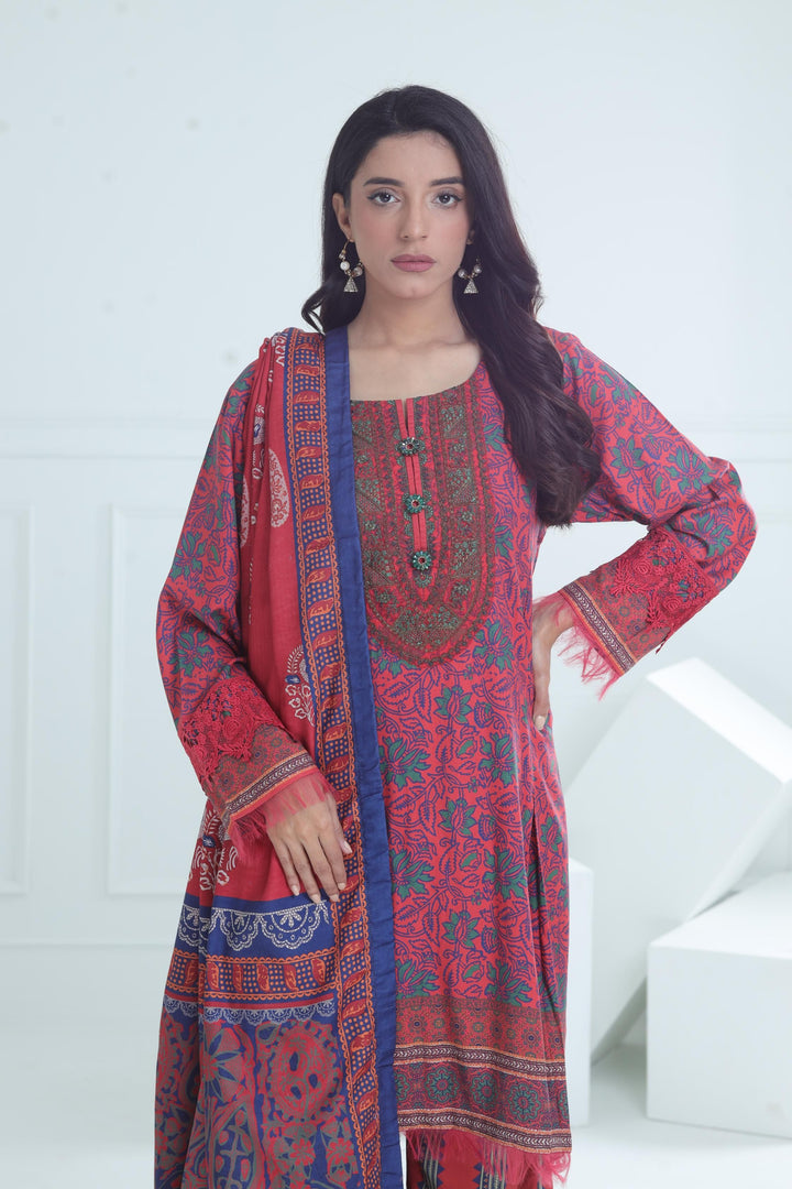 Design 11B - Maria B M Basic Winter Stitched