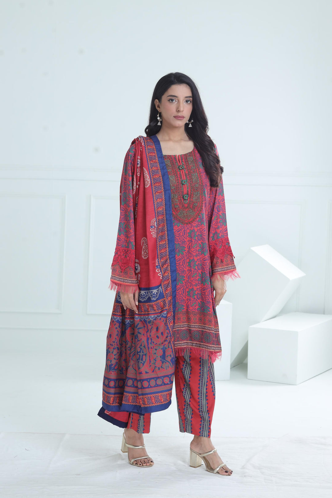 Design 11B - Maria B M Basic Winter Stitched