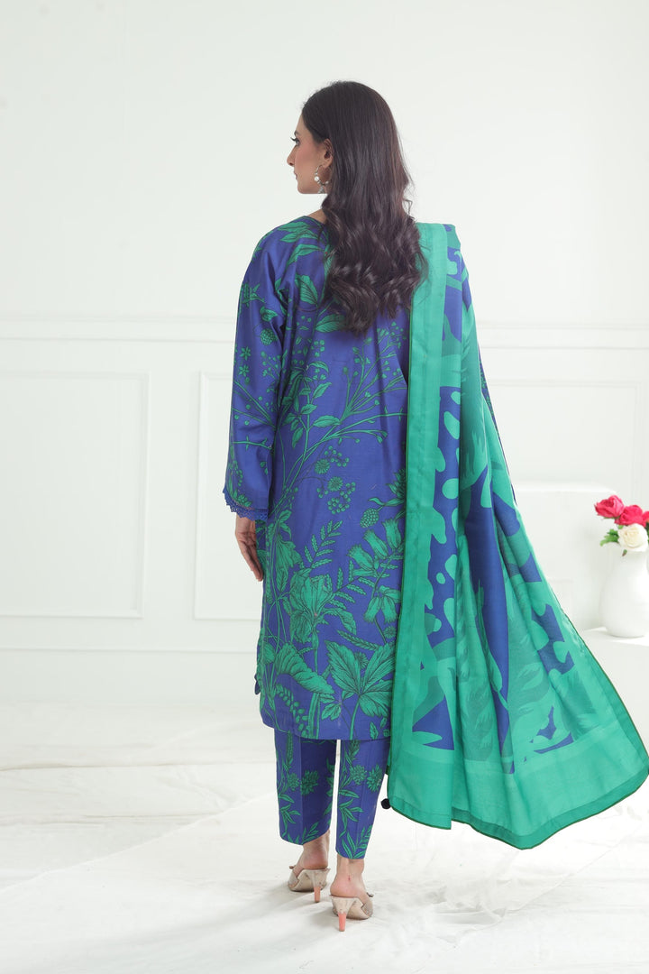 Design 1B - Maria B M Basic Winter Stitched