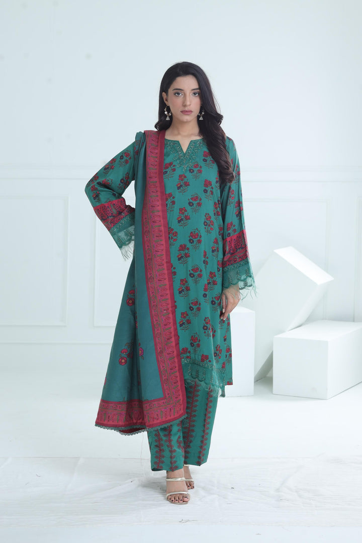 Design 2B - Maria B M Basic Winter Stitched