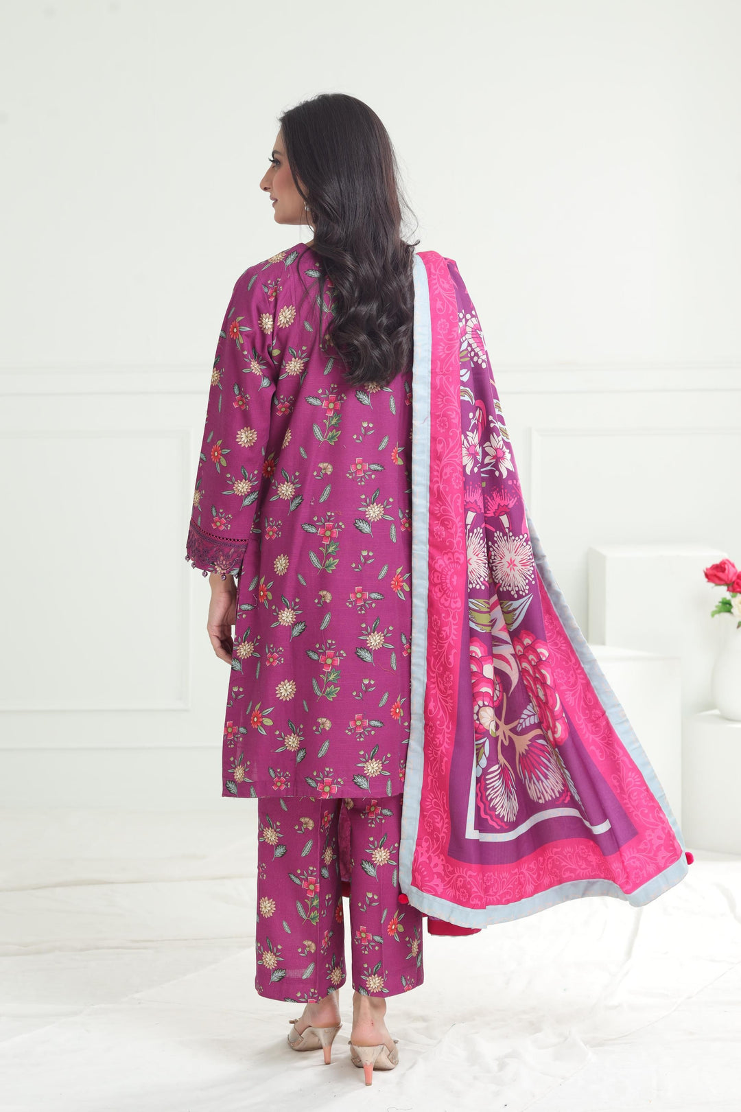 Design 5A - Maria B M Basic Winter Stitched