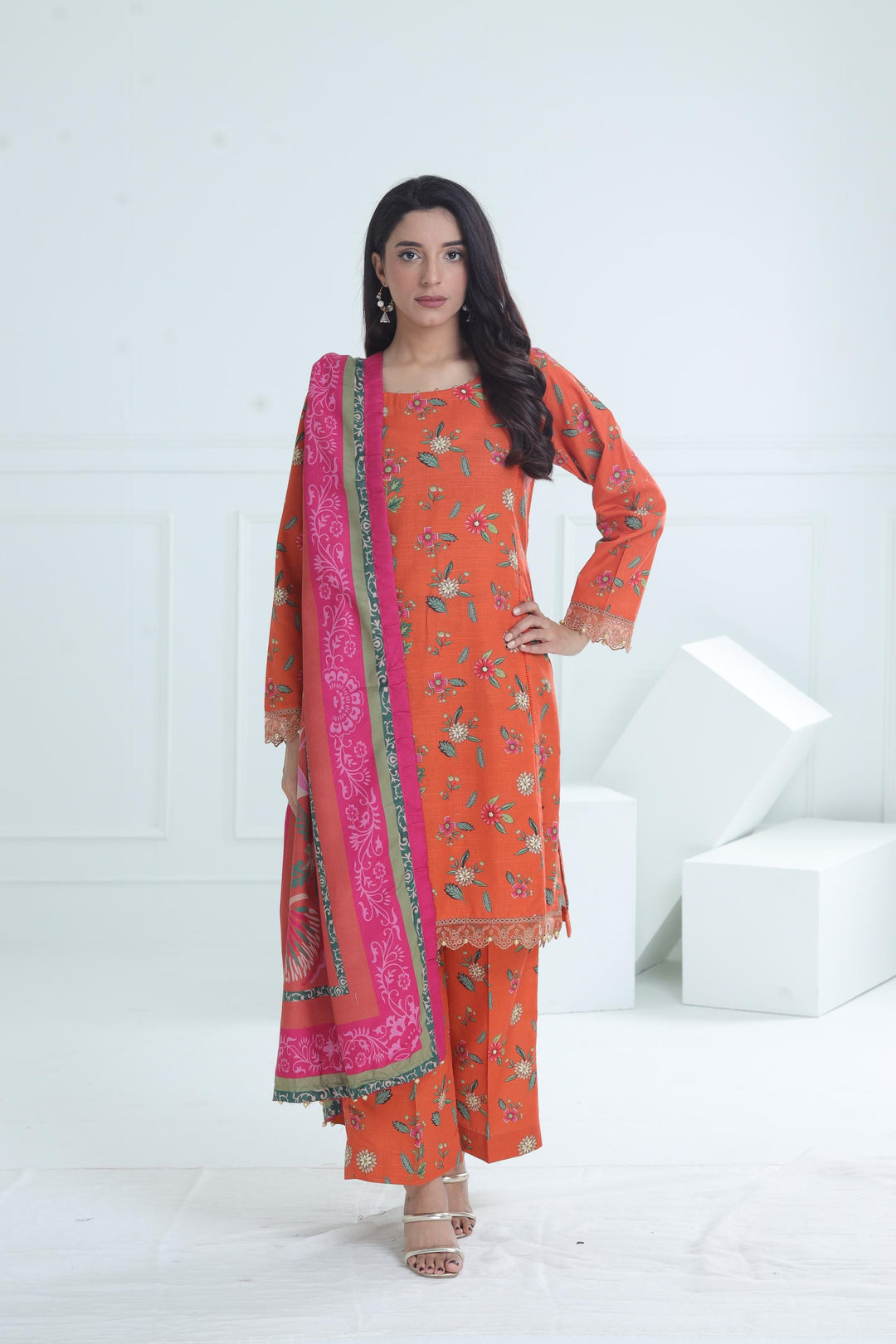 Design 5B - Maria B M Basic Winter Stitched