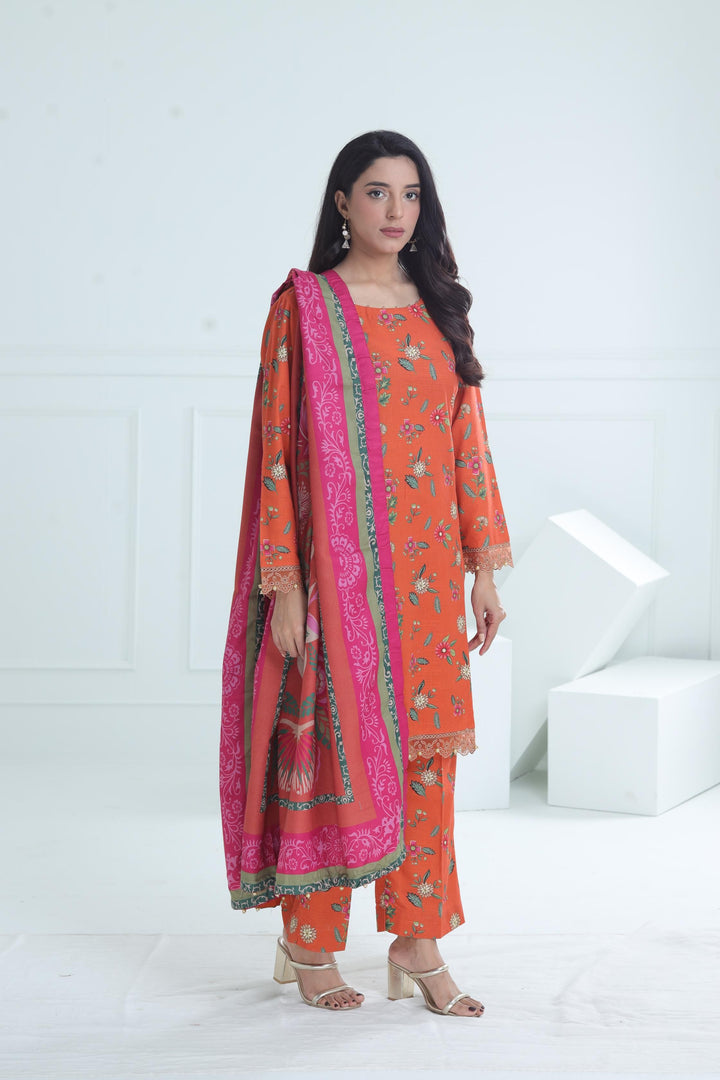 Design 5B - Maria B M Basic Winter Stitched