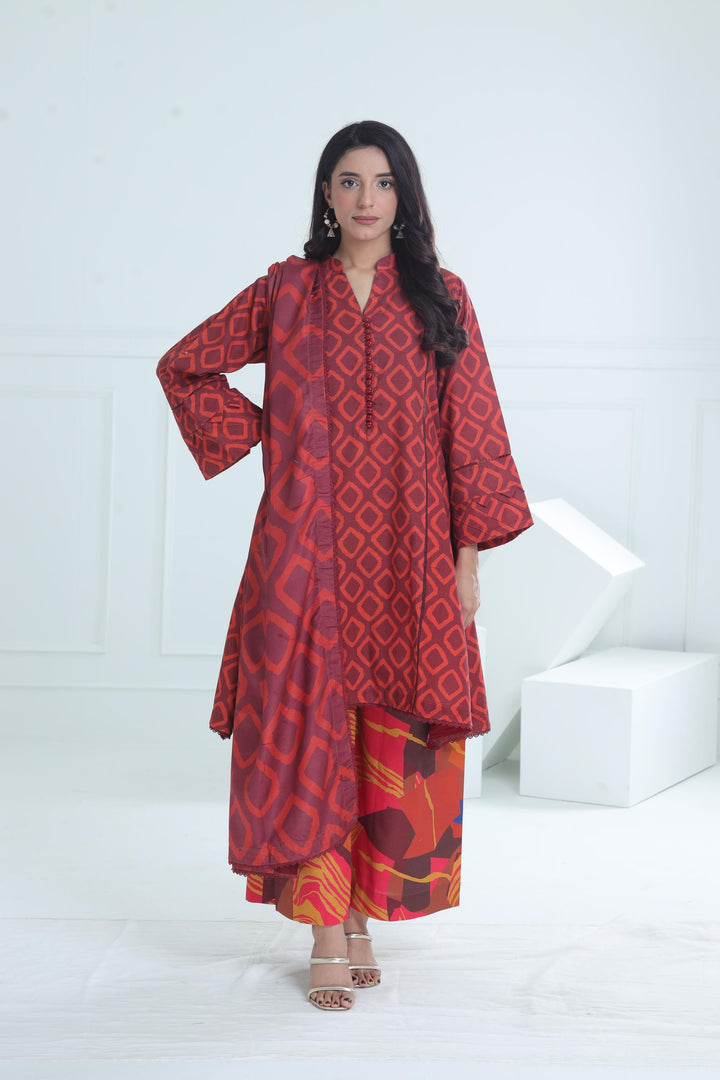 Design 6B - Maria B M Basic Winter Stitched