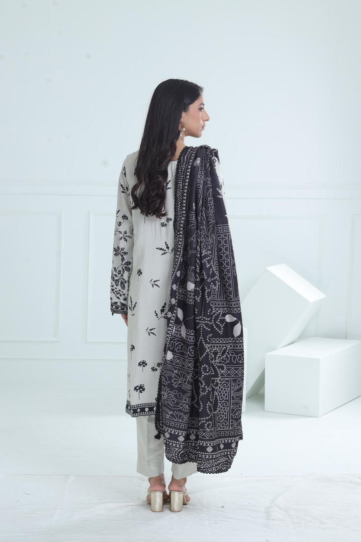 Design 7A - Maria B M Basic Winter Stitched