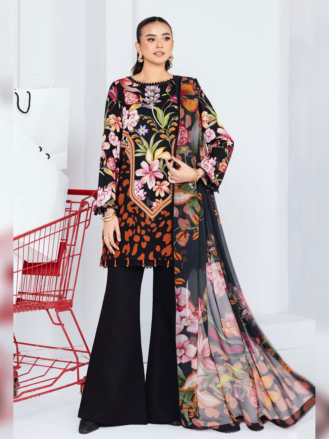 Design 1B - Maria B Khaddar Unstitched