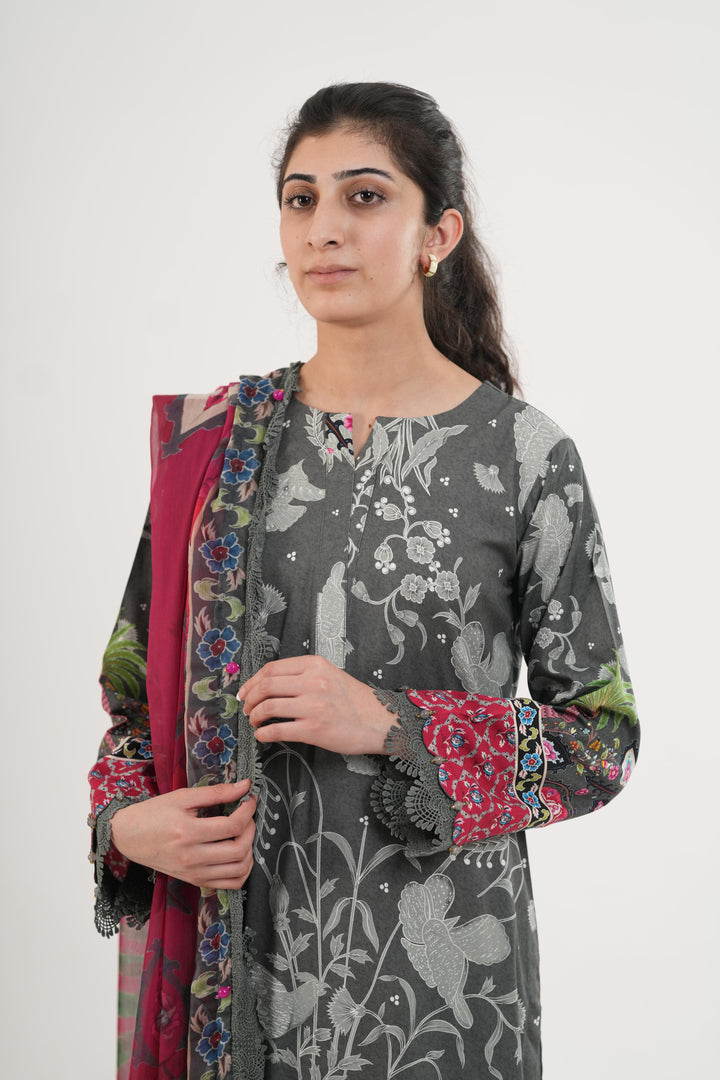 Design 6A - Maria B M-Basic Stitched