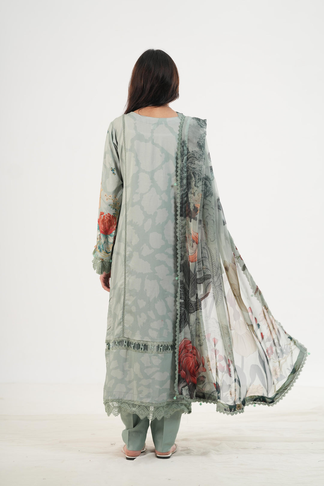 Design 9A - Maria B M-Basic Stitched