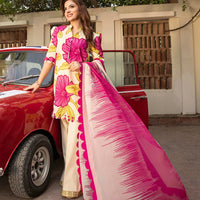Lawn Light Purple Stitched Suit - Maria B Eid Basic