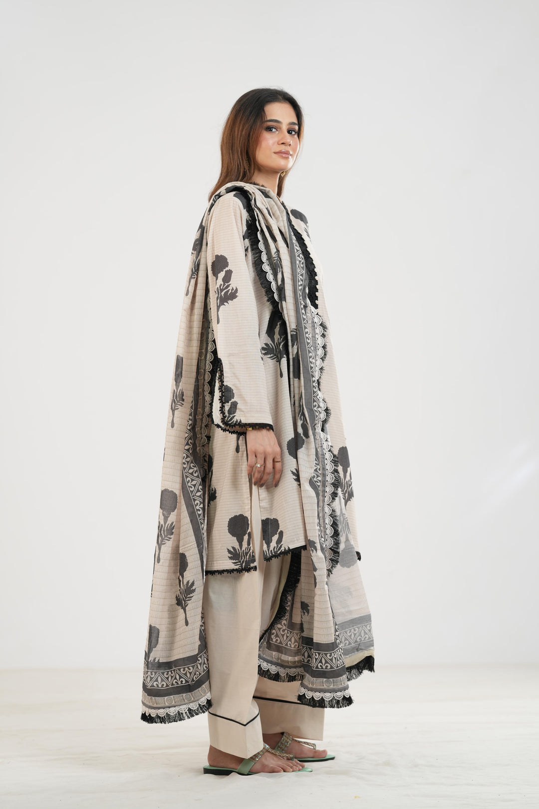 Design 10 - Maria B M Basic  Elaheh Stitched