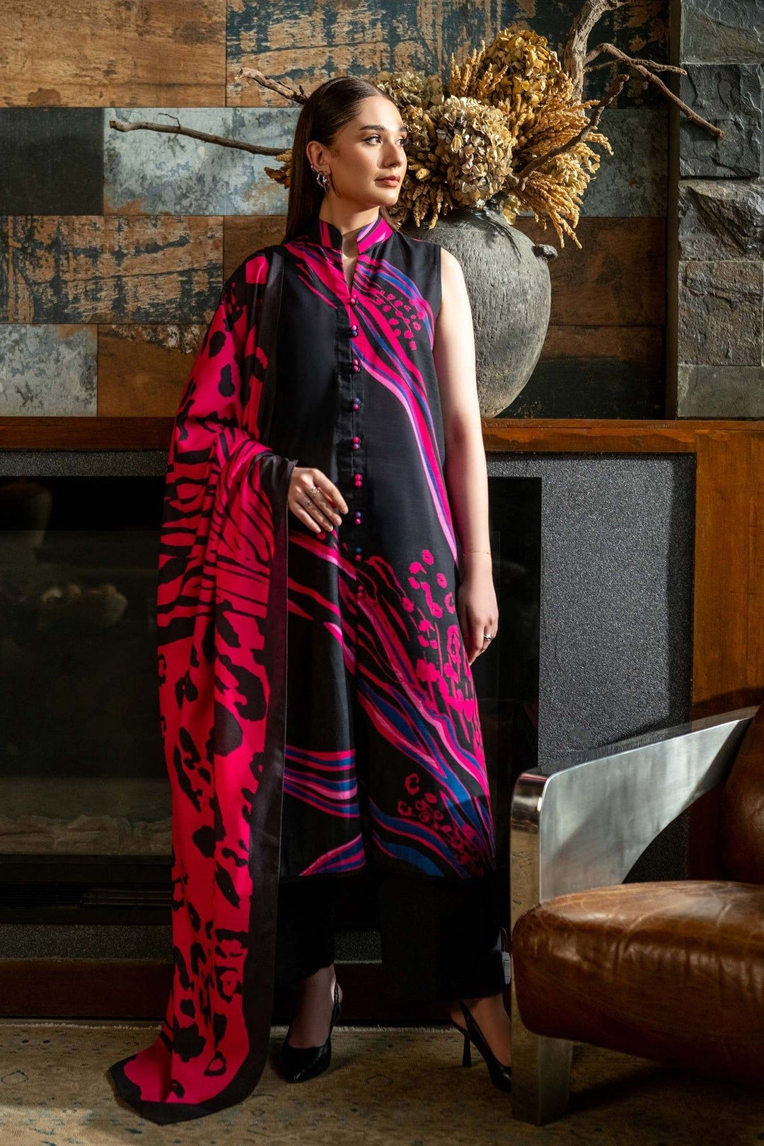 Design 10B - Maria B M Basic Winter Stitched