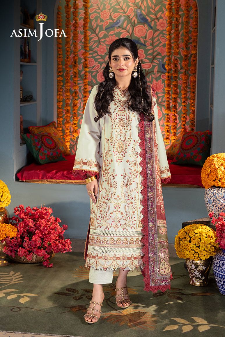 Design 9 - Asim Jofa Asra Printed Collection