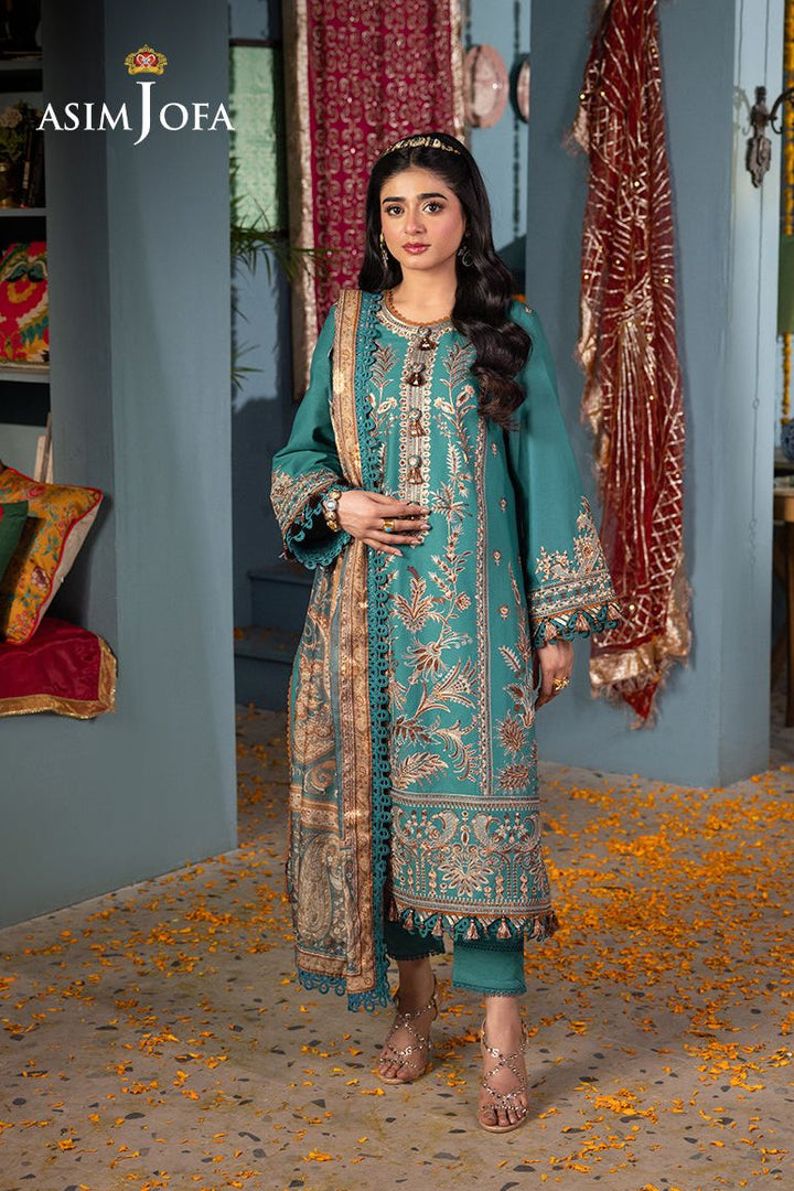 Design 10 - Asim Jofa Asra Printed Collection