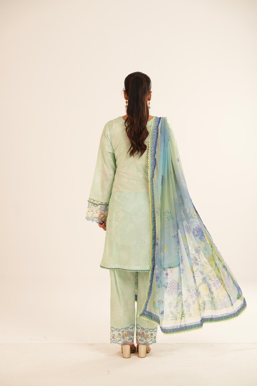 Mistell - Farasha Printed Essentials Stitched