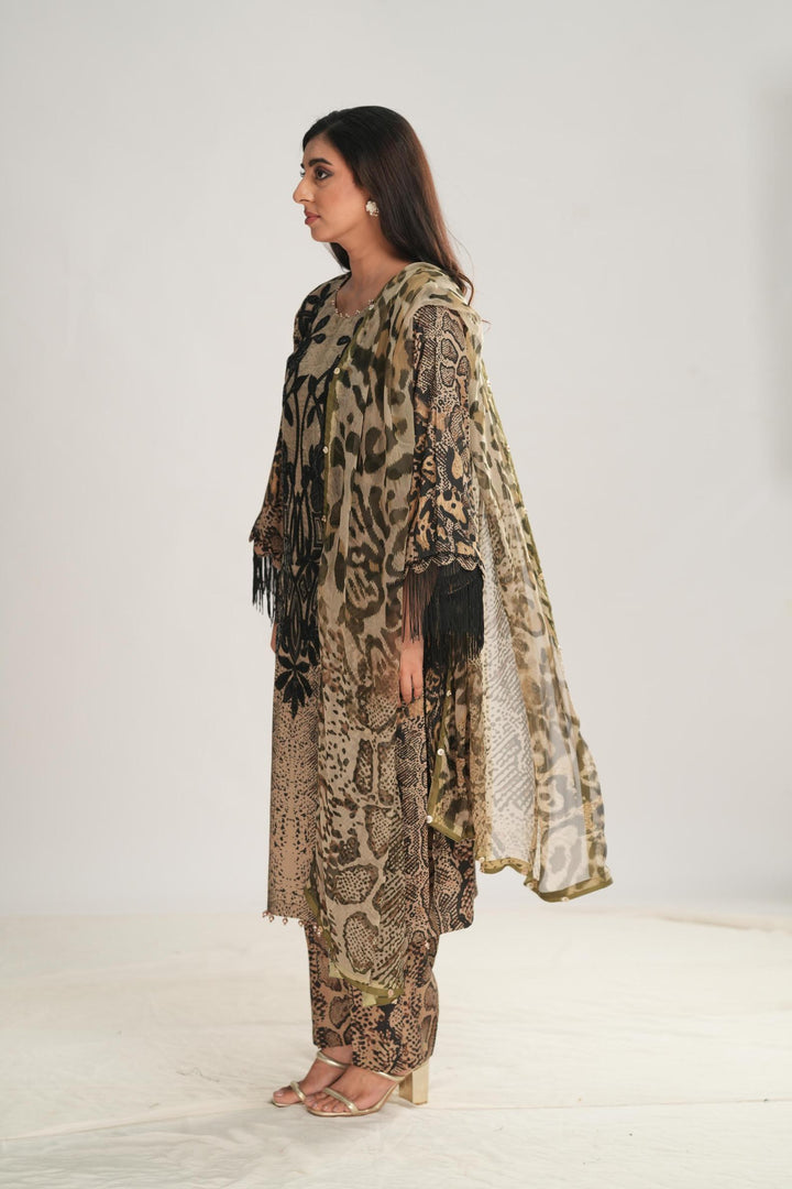 Design 2B - Maria B M Print Stitched