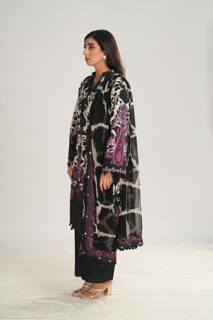 Design 4B - Maria B M Print Stitched