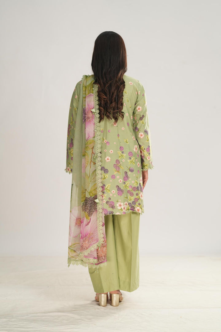 Design 6A - Maria B M Print Stitched