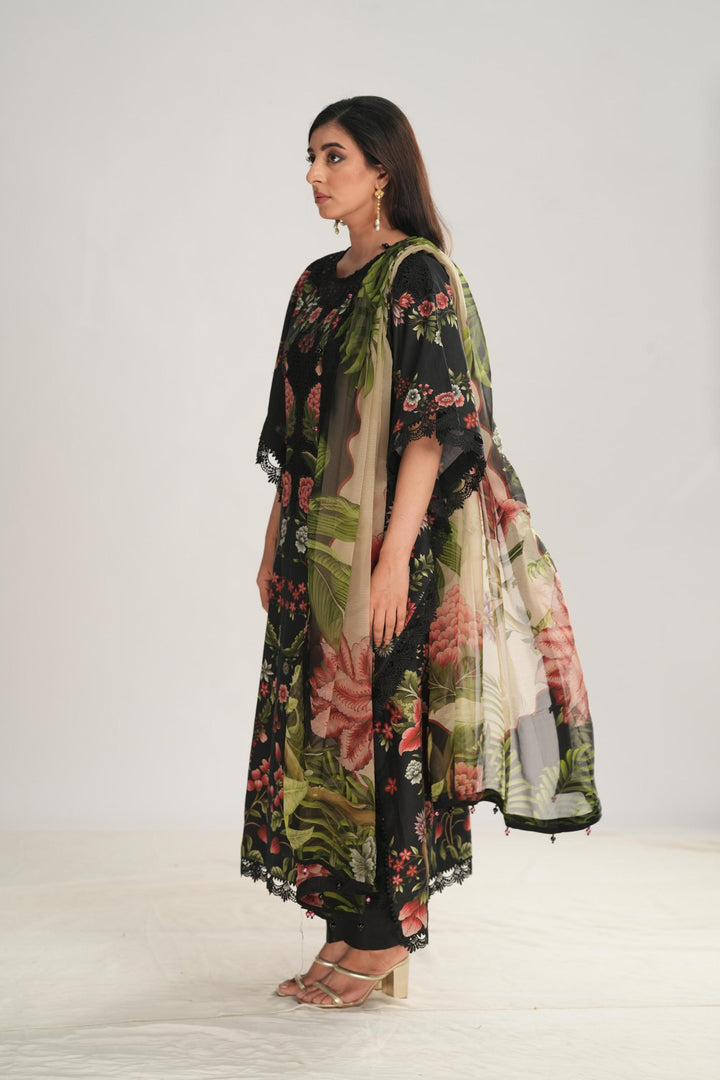 Design 9B - Maria B M Print Stitched