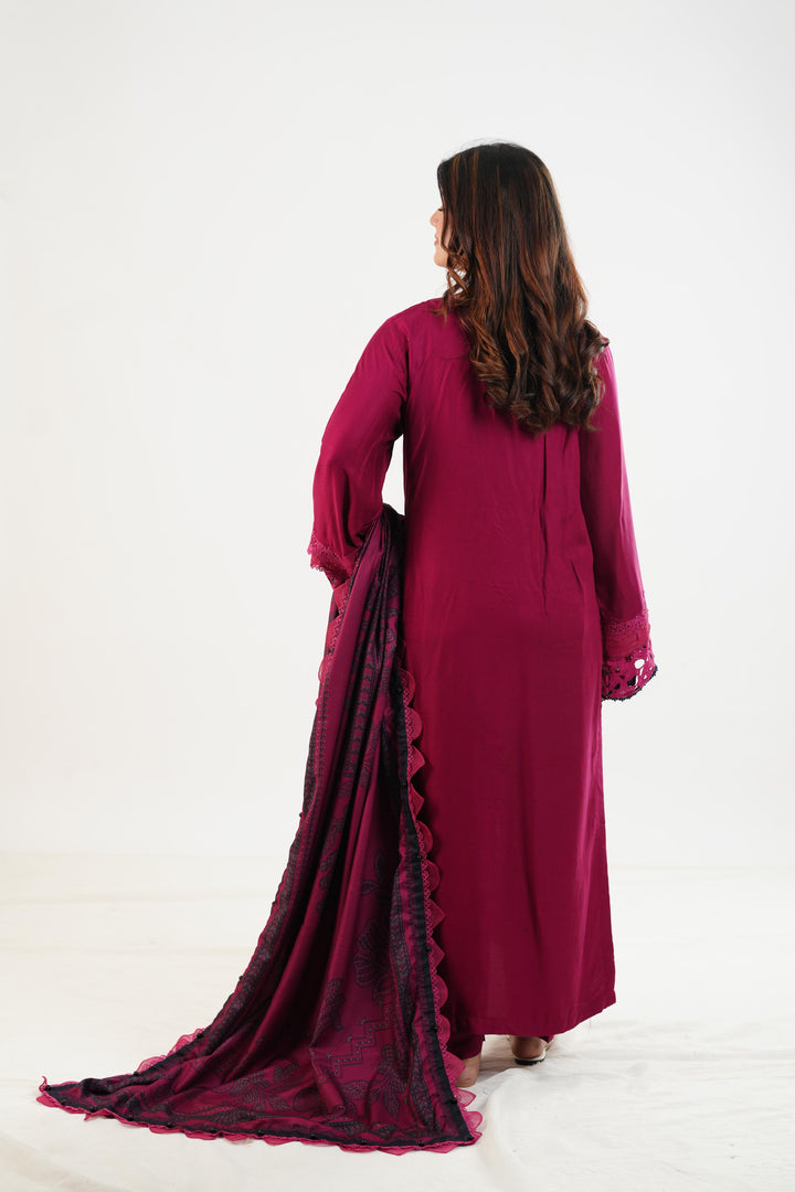Design 4B - Maria B M Print Festive Stitched