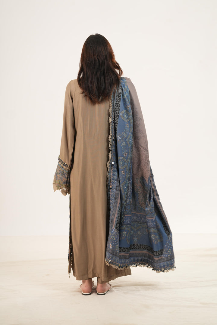 Design 6A - Maria B M Print Festive Stitched