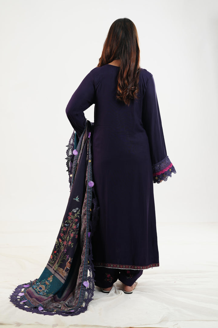 Design 6B - Maria B M Print Festive Stitched