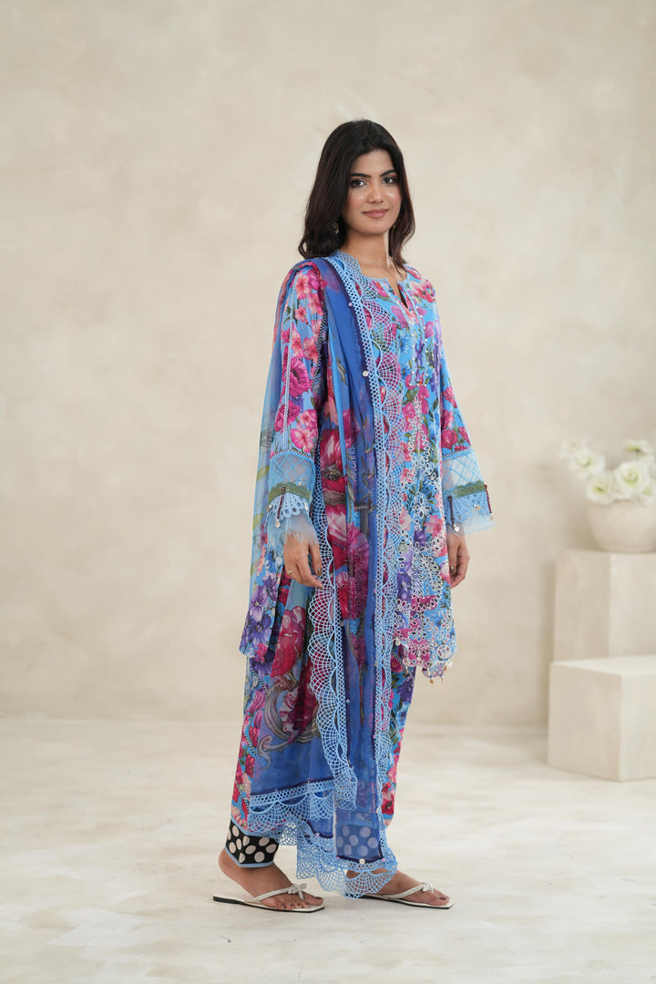 Design 2B - Maria B M Print Stitched