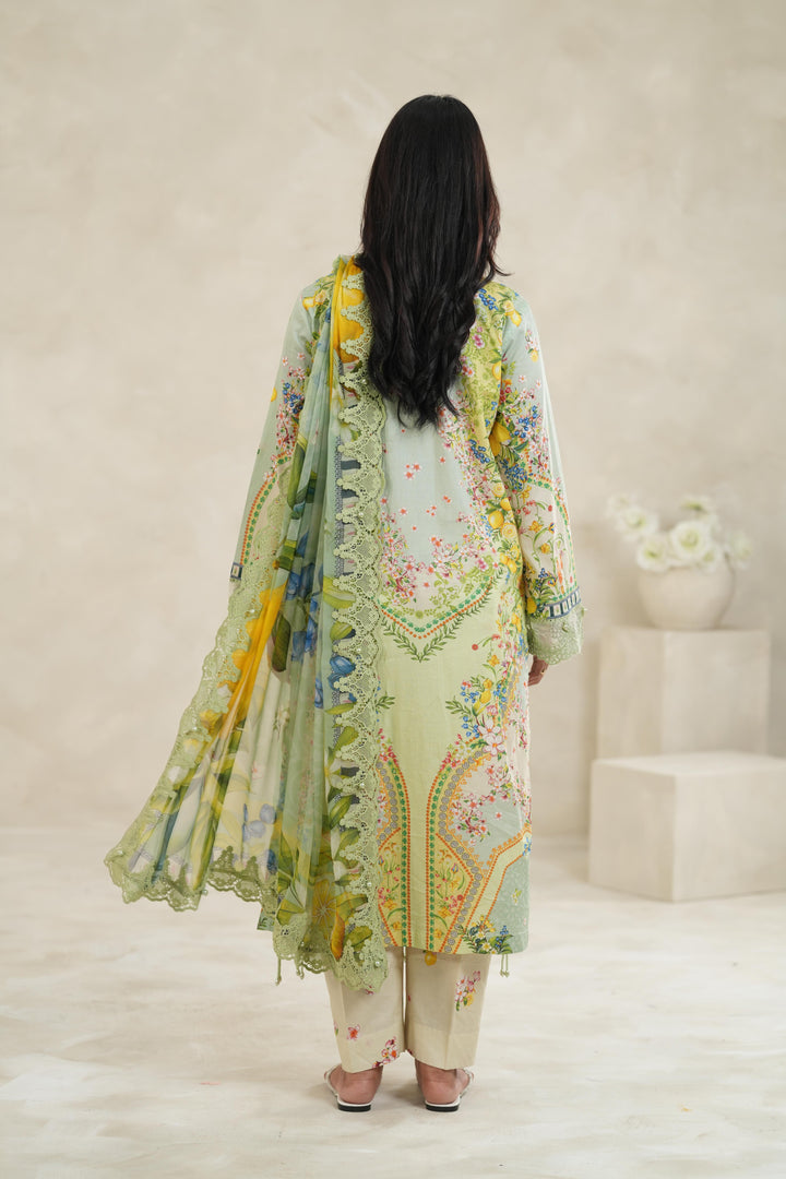 Design 8B - Maria B M Print Stitched