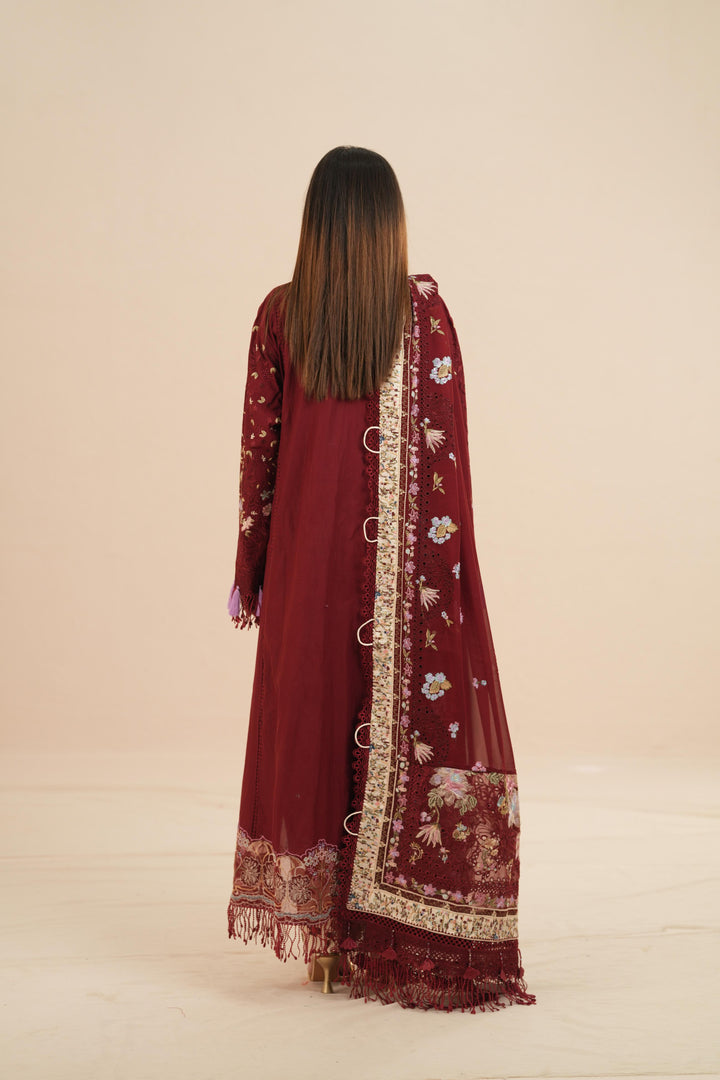 Narevi - Suffuse Embroidered Lawn Stitched