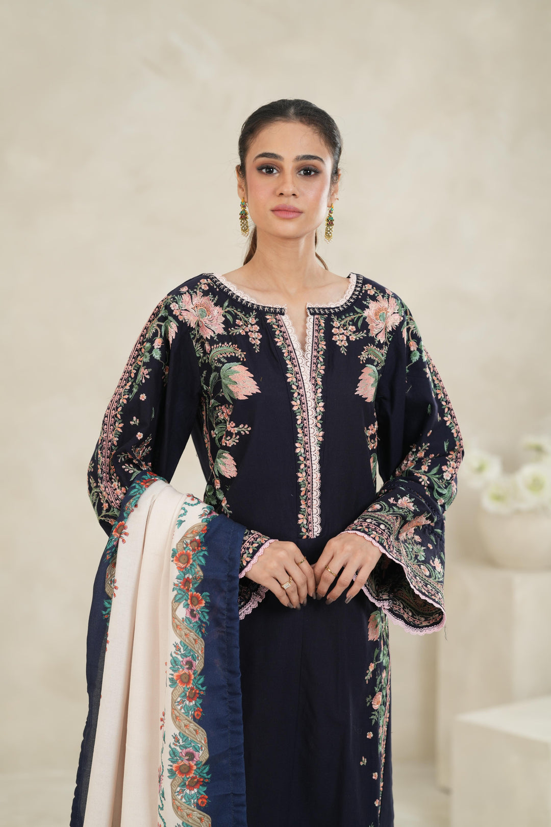 Navi - Hussain Rehar Jugnu Collection Stitched
