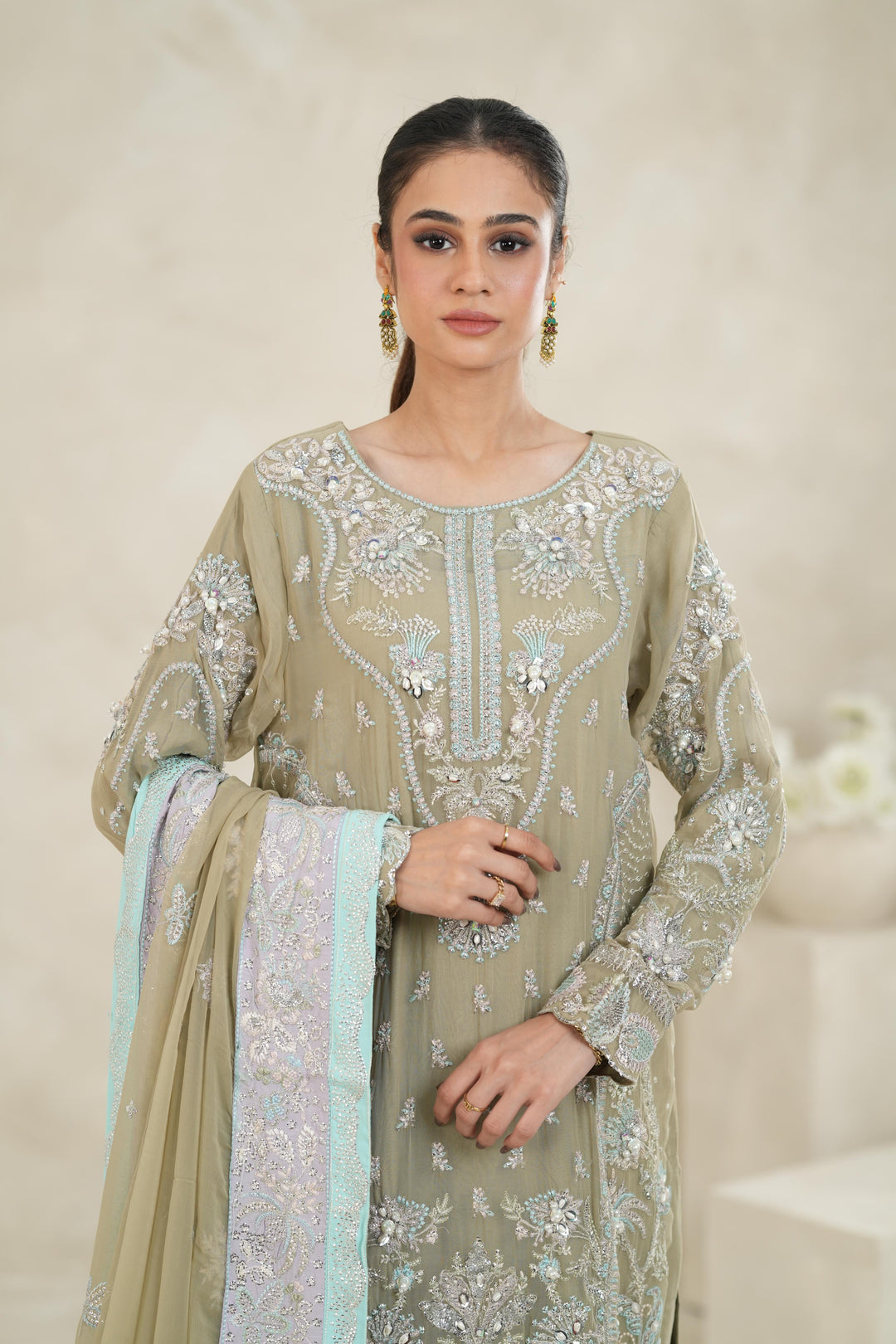 Design 5 - Nureh Elaya Festive Stitched