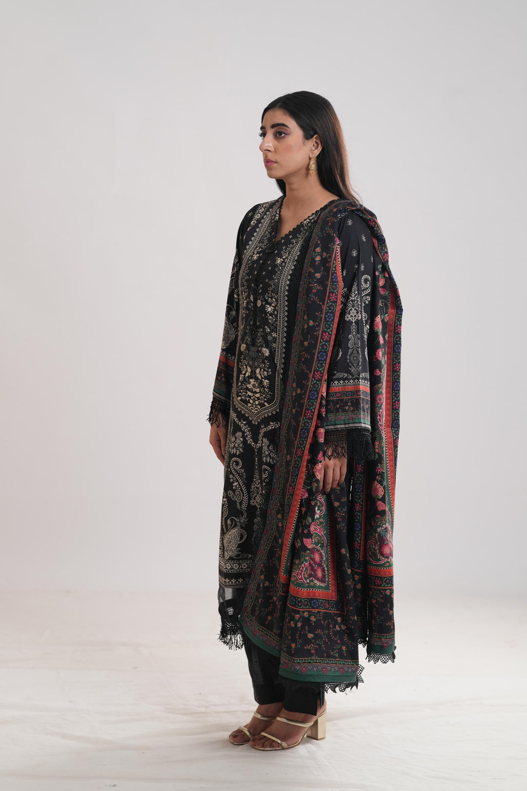 Noir - Mausummery Printed Stitched