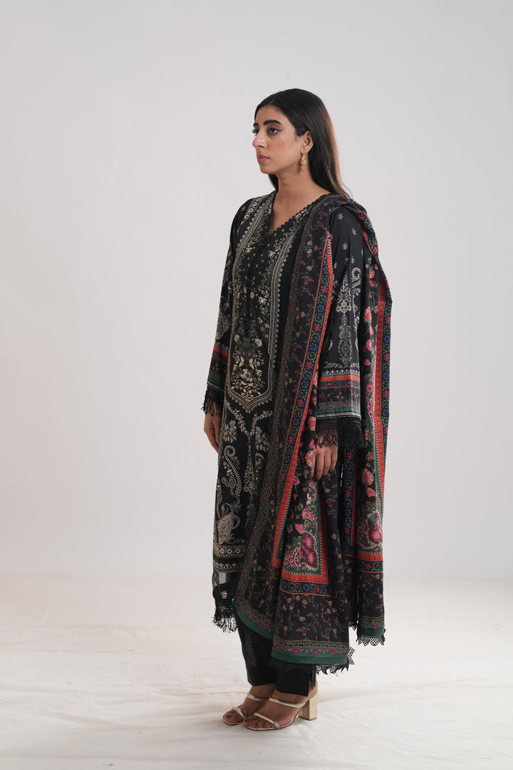 Noir - Mausummery Printed Stitched