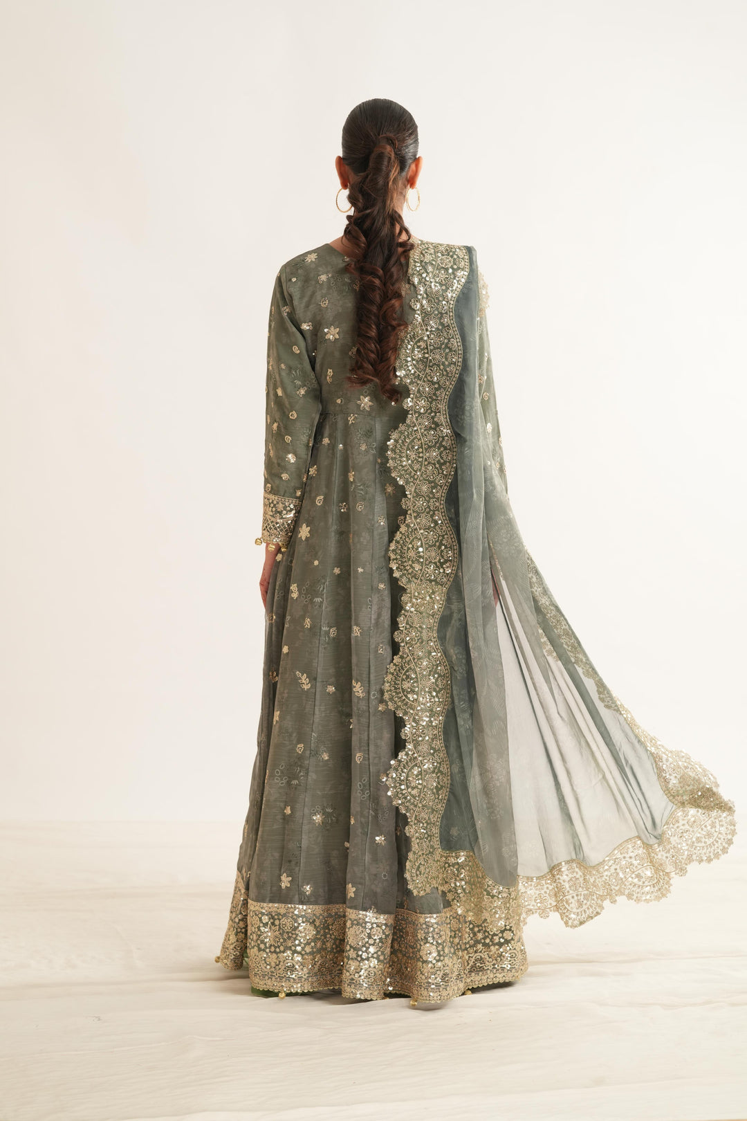 Olive Aura - Farasha Fiorella Formals Stitched