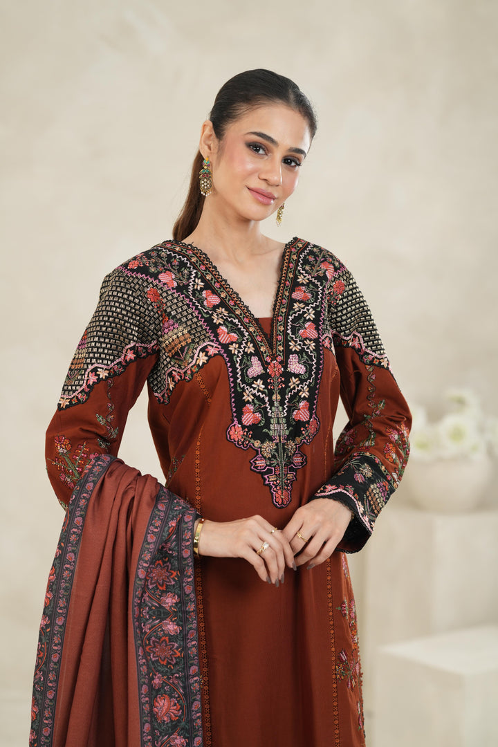 Parsa - Hussain Rehar Jugnu Collection Stitched
